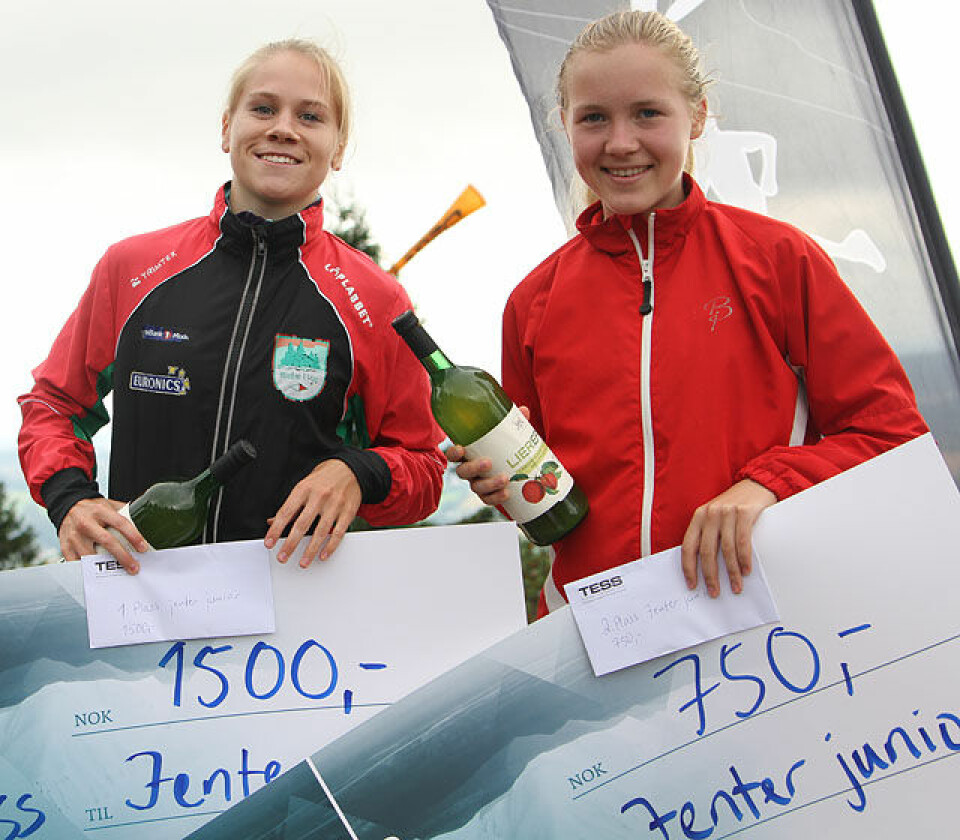 Fartsfylt og morsomt opp til Eggekollen Juniorjentepallen_IMG_6440.jpg