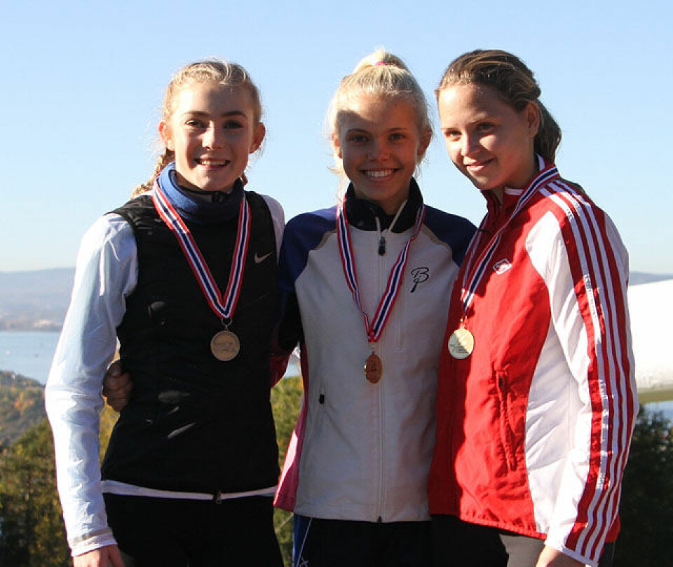 Gull til Kristin Størmer Steira og Henrik Ingebrigtsen i NM terreng UM-pall_15aar_IMG_0343.jpg