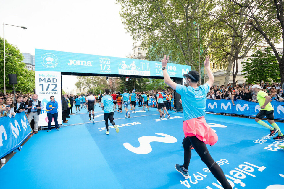 Tolvteplass til Theodor Berre Jacobsen i Madrid Halvmaraton Maalgang.jpg