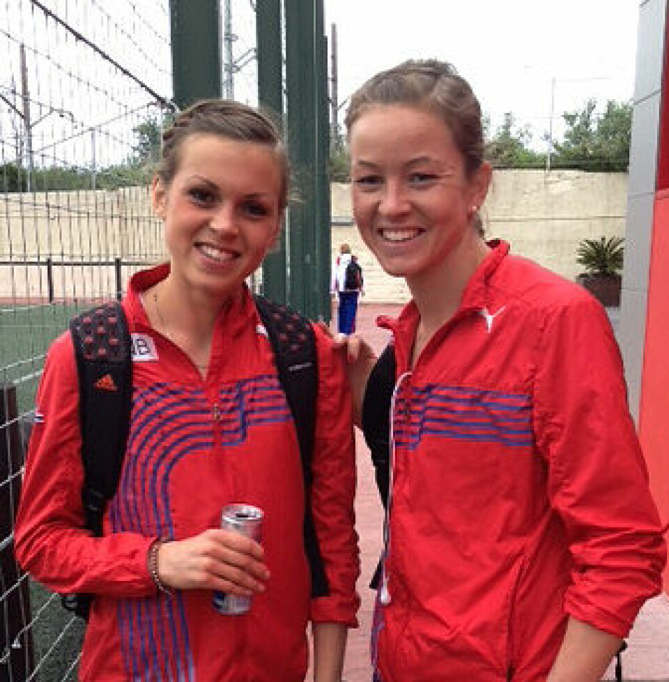 Ingen stor norsk 10 000 m-suksess Veronika og Christina_foto_Jack_Waitz_bilde_340