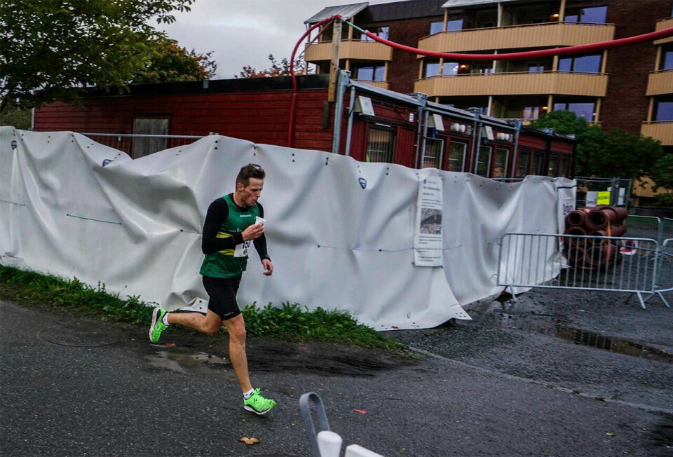 Høstlig vær da Nidarø Rundt åpna Trøndersk Vinterkarusell TV_Erlend_Hansen_vinner_10km.jpg