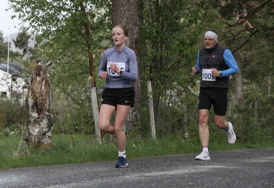 Sommerløpene i Ålesund startet onsdag kveld 5km_Emma_Olivie_Sandvik_Aarsaether