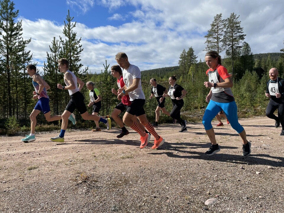 Fra starten på fjorårets utgave. (Foto Hilde Hagevik Odde) Fra starten på fjorårets utgave. (Foto Hilde Hagevik Odde)