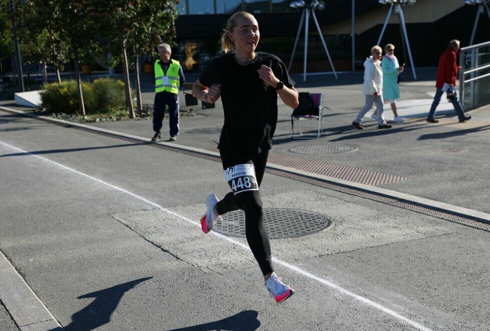 Signe By Eide og Oskar Andrén vant Trondheim Maraton Trondheim Maraton 2022