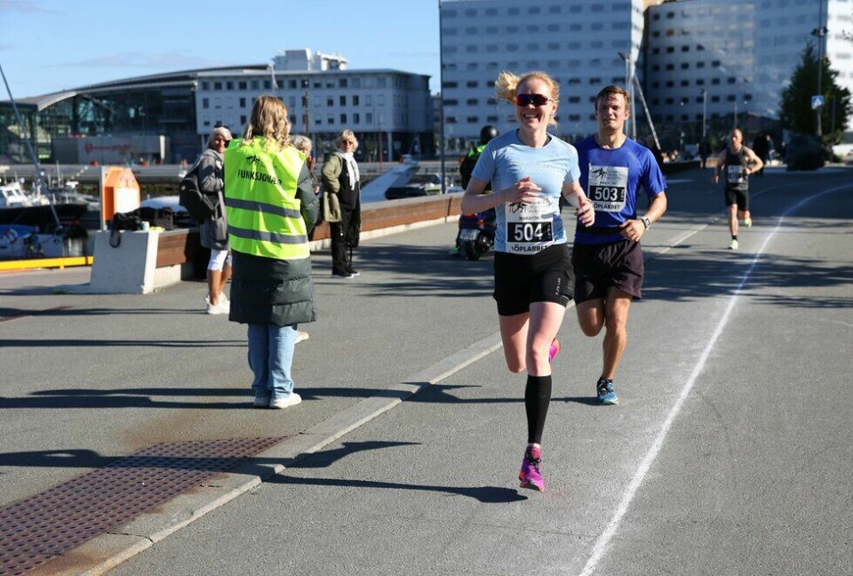 Signe By Eide og Oskar Andrén vant Trondheim Maraton Trondheim Maraton 2022