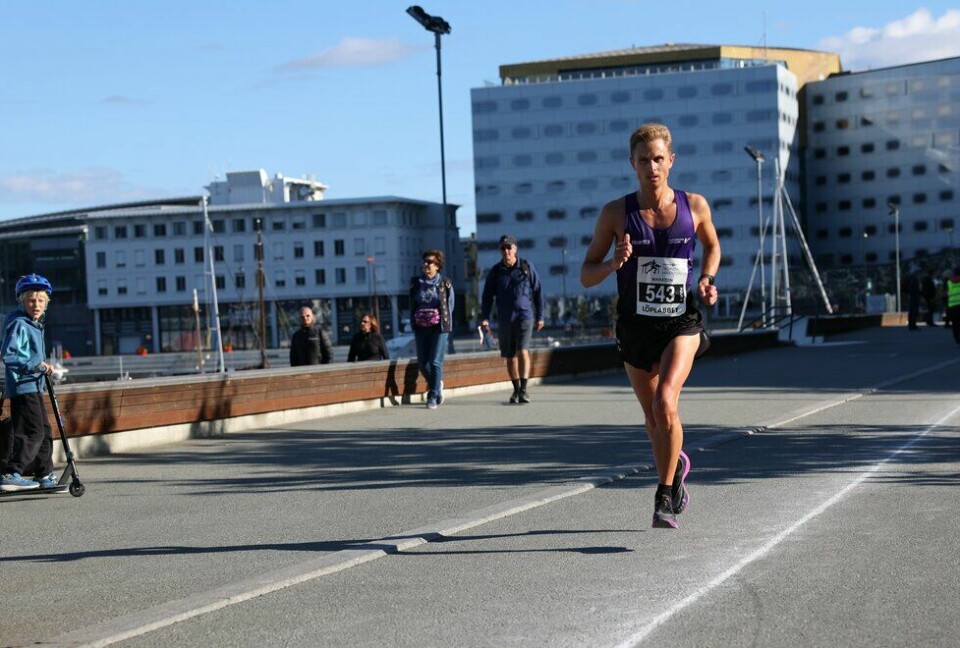 Signe By Eide og Oskar Andrén vant Trondheim Maraton Trondheim Maraton 2022