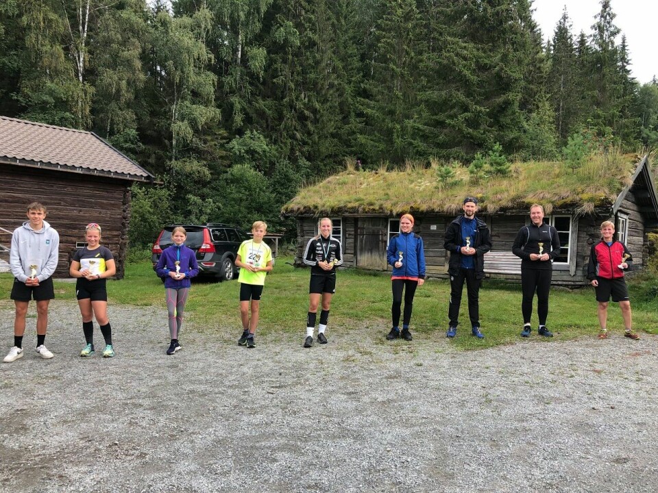 Nye løyperekorder i Kvennstuguløpet i Vallset Klassevinnere 5 km.jpg