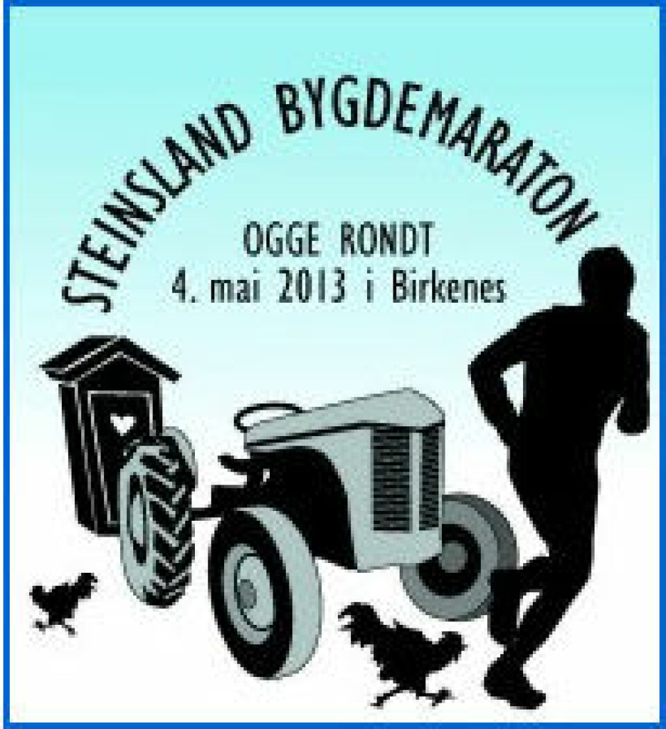 Steinsland Bygdemaraton går 3. mai logo_Steinsland