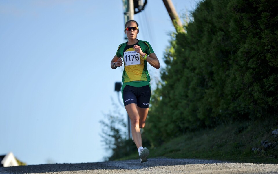Karoline Næss var klart raskest av alle på kvinnenes 4,3 km på Råholt. (Foto: Bjørn Hytjanstorp) Karoline Næss var klart raskest av alle på kvinnenes 4,3 km på Råholt. (Foto: Bjørn Hytjanstorp)