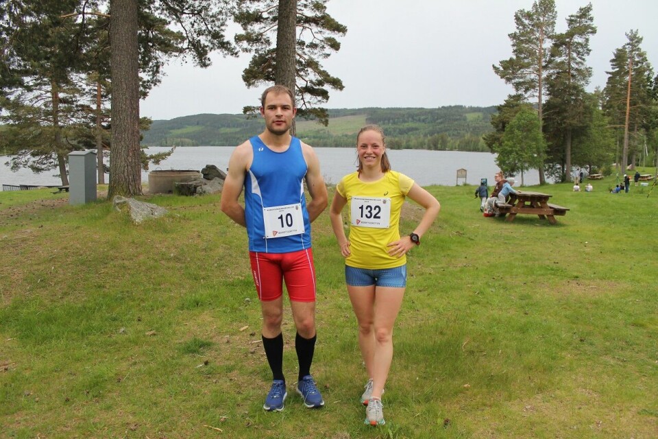 Totalvinnere i Bæreia Rundt 2019 - Henrik Nilsson og Eira Behrns Rapp. (Foto: Karoline Duelien Vaaje) Totalvinnere i Bæreia Rundt 2019 - Henrik Nilsson og Eira Behrns Rapp. (Foto: Karoline Duelien Vaaje)