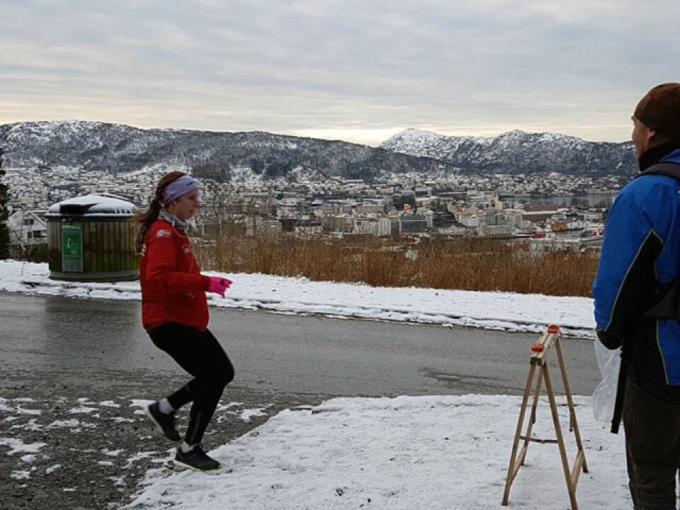 Jansen smilte etter jaktstarten i Bergen jansen2.jpg