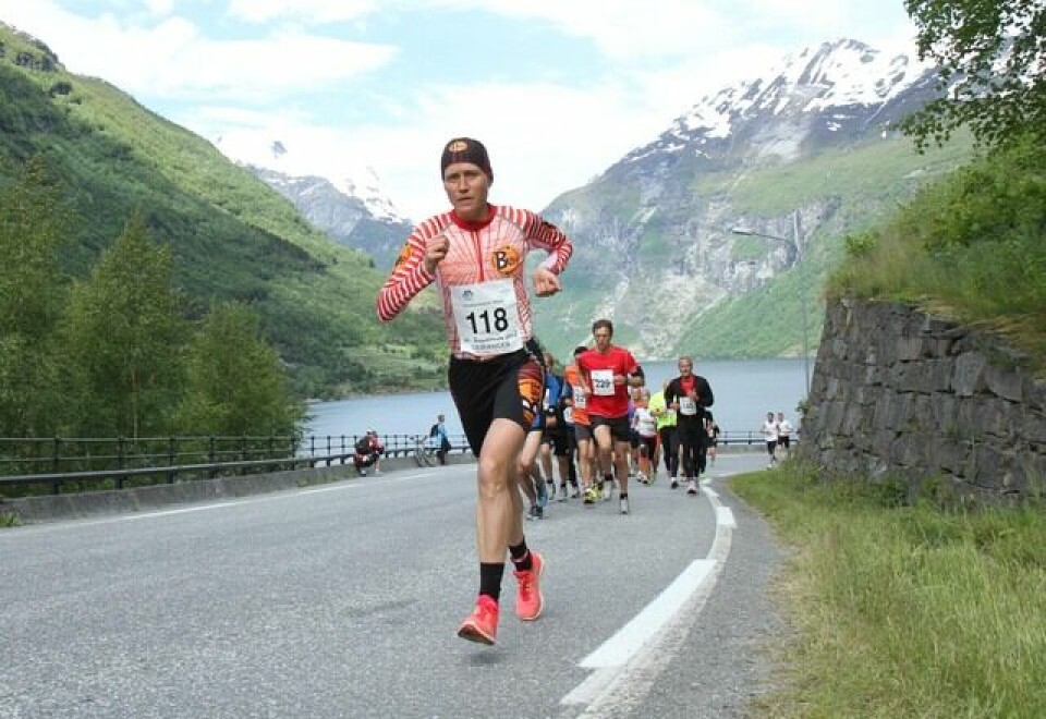 Anita H Evertsen vant i Geiranger