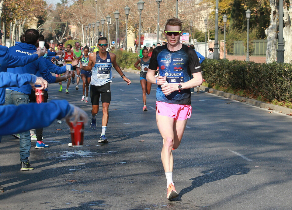 Sevilla Marathon - noen satte pers og andre sprakk og klarte ikke EM/VM-kravet Alexandert_Kirkeberg_etter_34km_AZ3T6940.jpg