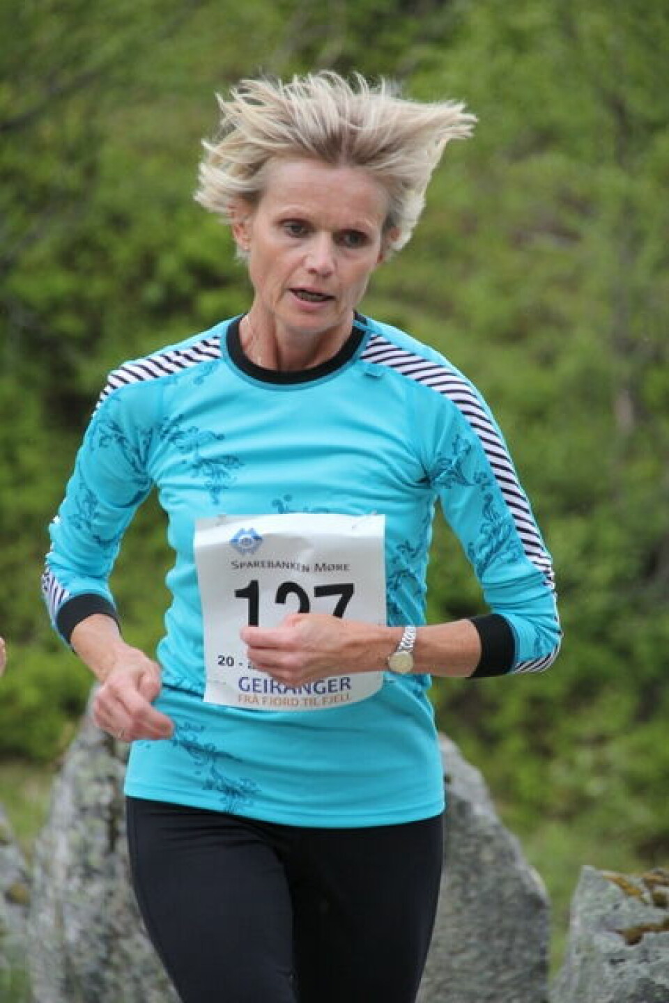 Anita H Evertsen vant i Geiranger