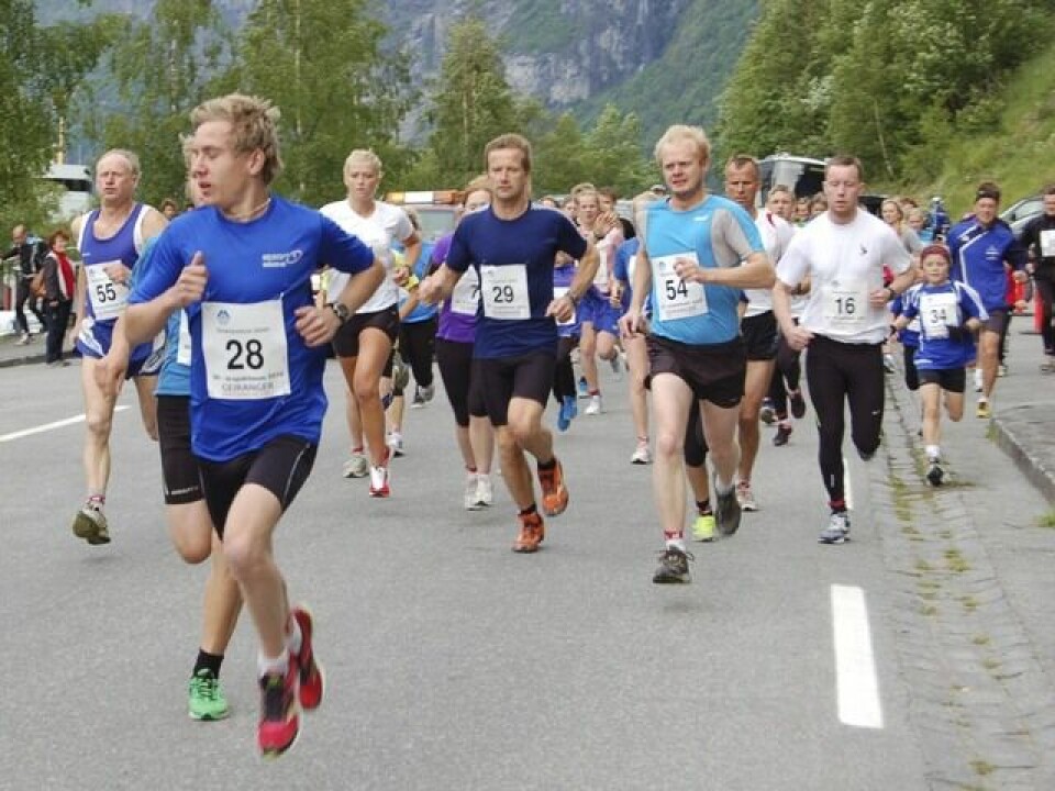 Anita H Evertsen vant i Geiranger