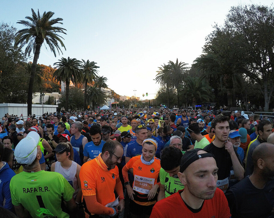 Fire norske norske kvinner løp på 2:40-tallet i Malaga Marathon GOPR1334.JPG