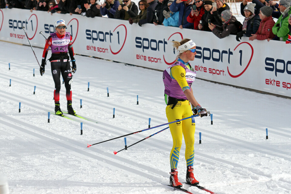 Andreas Nygaard og Astrid Øyre Slind seiret i Birken kvinnene-i-maal.jpg