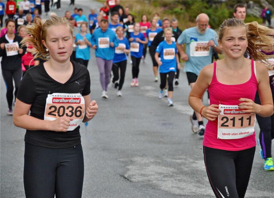 Rekordløp av Hovlandsdal på 5 km