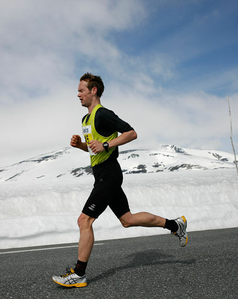 Fjellmaraton i strålende vær?