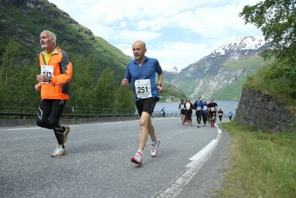 Anita H Evertsen vant i Geiranger