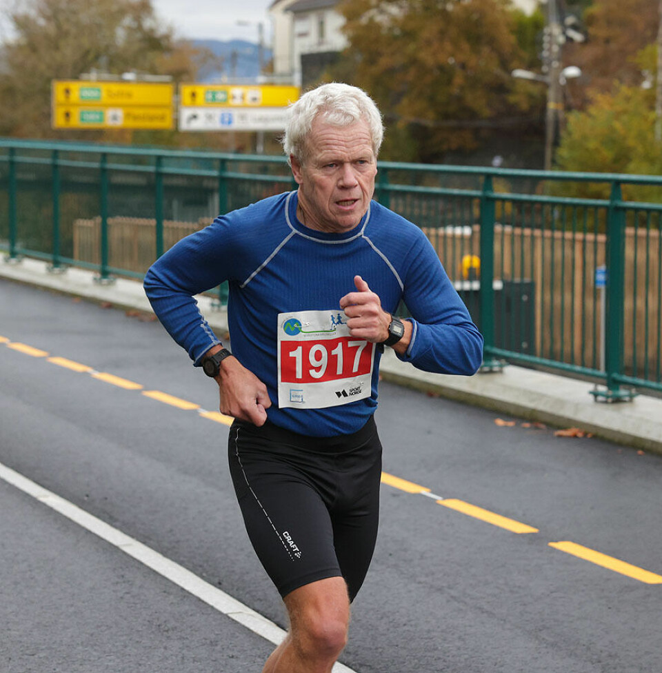 Bergen Maraton i forbedret trasé med både fersk asfalt og gammelt høstløv 1U9A3272.jpg