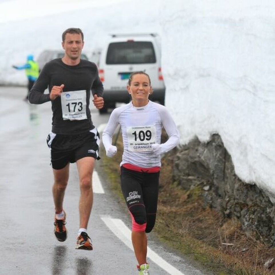 Anita H Evertsen vant i Geiranger