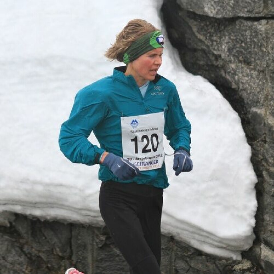 Anita H Evertsen vant i Geiranger