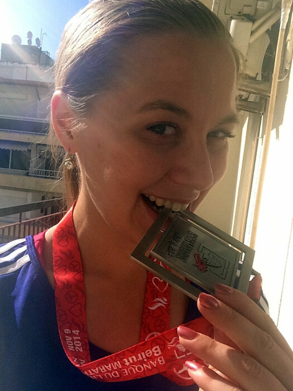 The World Marathon Challenge starter i morgen Lise_Gronskar_m_medalje_IMG_2248.jpg