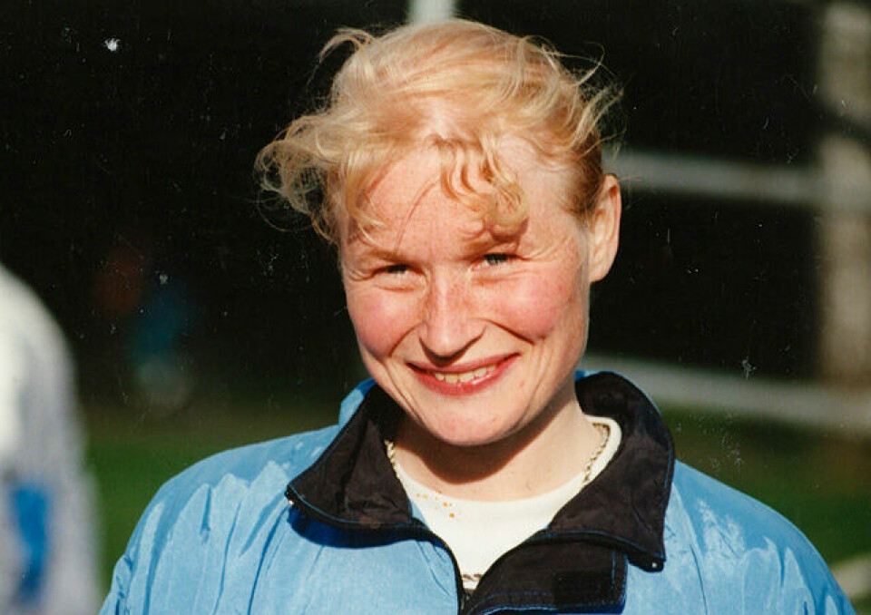 Hilde Stavik, fotografert i 1994. Hilde Stavik, fotografert i 1994.