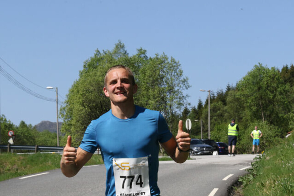 Marius Sørli med full kontroll i Åsaneløpet 1P1A5143.jpg