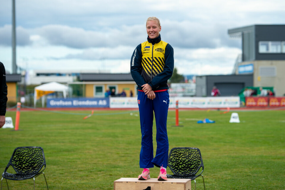 Maren Karlsen Bekkestad gikk inn til gull i J17 og gikk fortest av samtlige. (Foto: Samuel Hafsahl) Maren Karlsen Bekkestad gikk inn til gull i J17 og gikk fortest av samtlige. (Foto: Samuel Hafsahl)