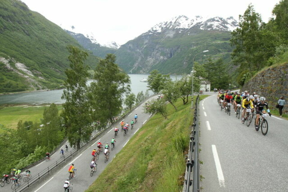 Anita H Evertsen vant i Geiranger