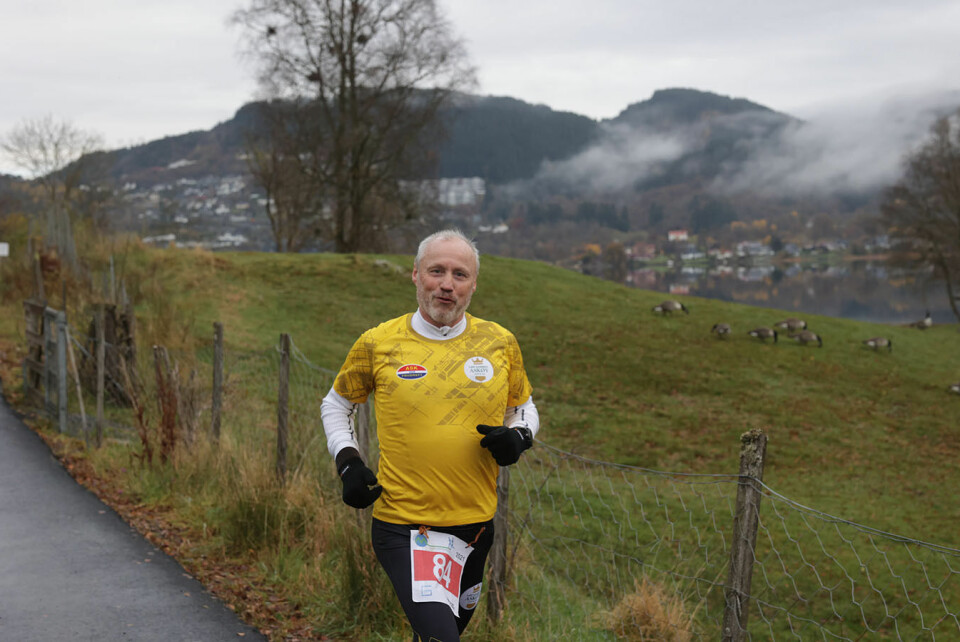 Bergen Maraton i forbedret trasé med både fersk asfalt og gammelt høstløv 1U9A3439.jpg