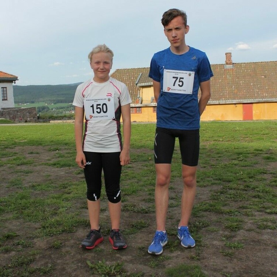 Tvillingene Tronbøl igjen først opp til festningen på Kongsvinger Totalvinnere.jpg
