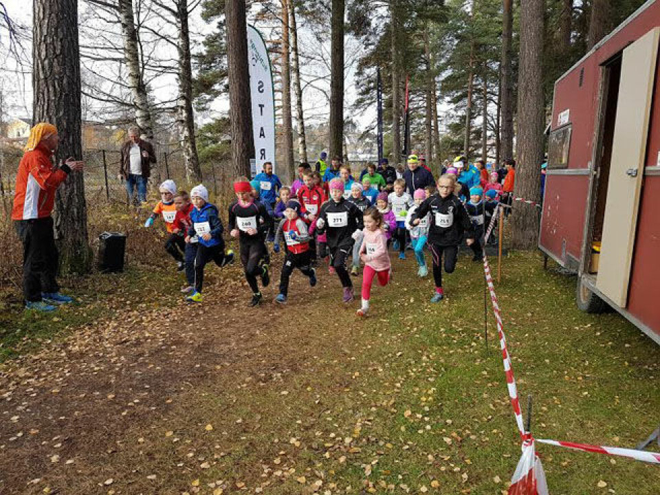 Deltaker- og løyperekord i Schjongstesten på Hønefoss Start_barnelopet.jpg
