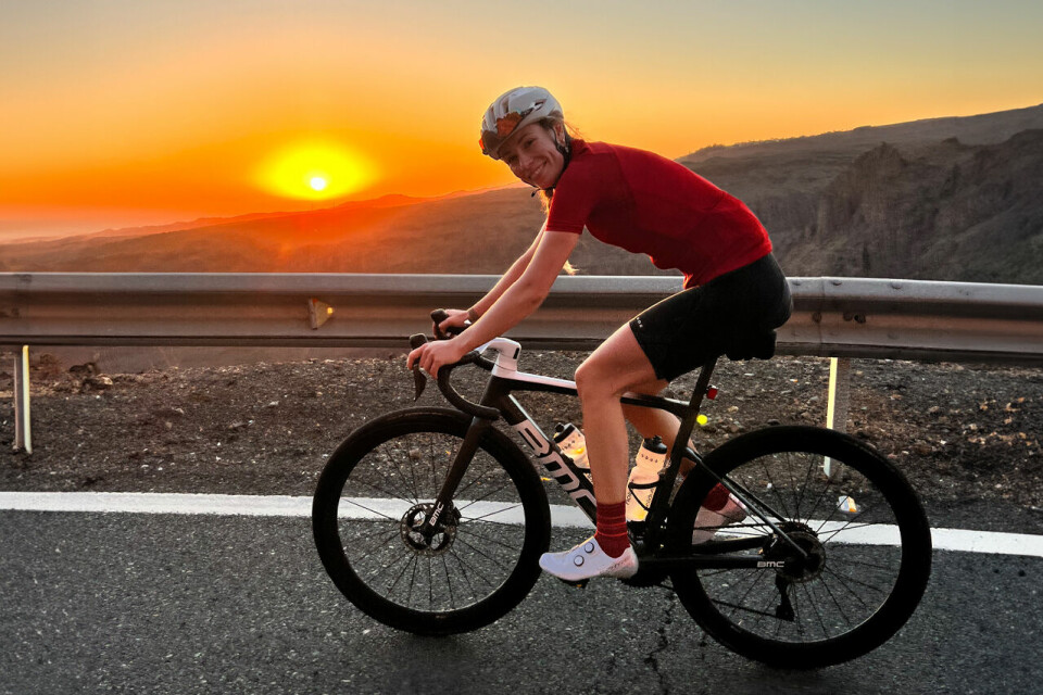 Emilie Klev Bergheim nyter fine treningsdager på Gran Canaria denne våren. (Foto: Privat) Emilie Klev Bergheim nyter fine treningsdager på Gran Canaria denne våren. (Foto: Privat)