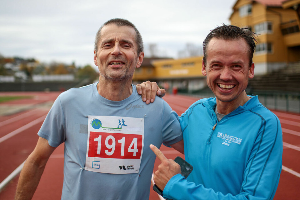 Bergen Maraton i forbedret trasé med både fersk asfalt og gammelt høstløv 3J6A8880.jpg