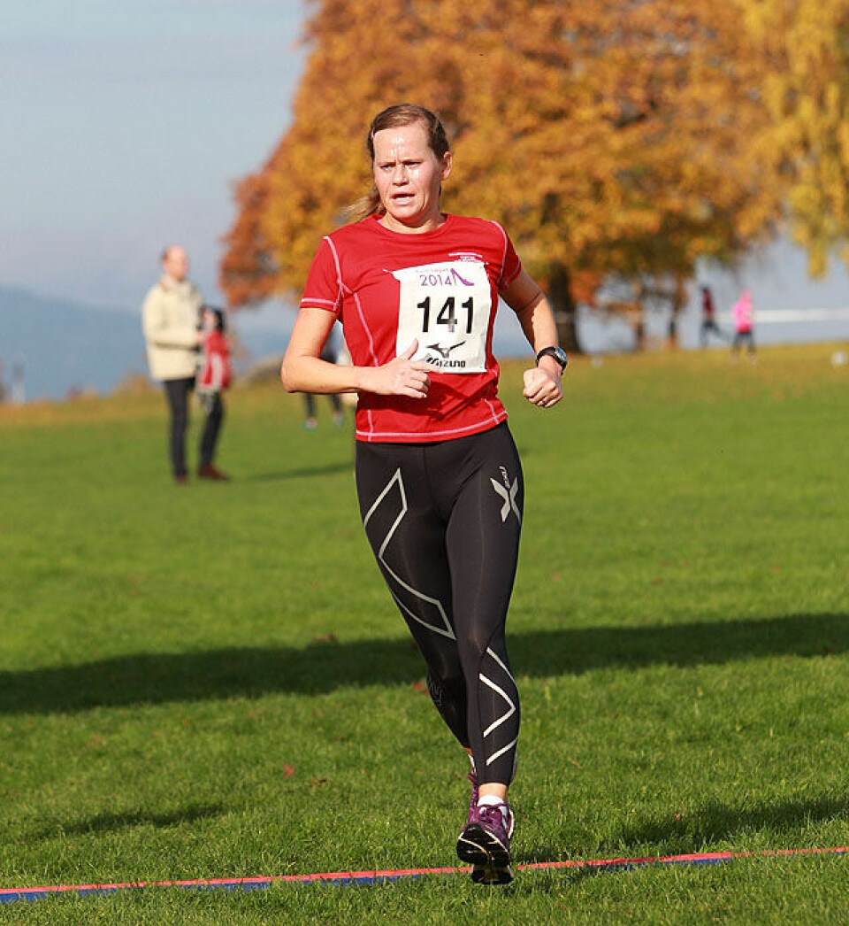 FemiLøpet med fin debut i vakre omgivelser på Ekeberg Wenche_Karlsen_10km_nr2_mot_maal_A20G0638.jpg