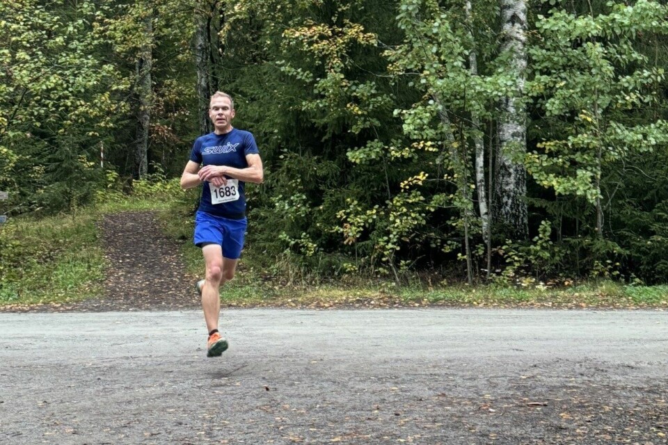Jo Reistad var førstemann i mål også i Moelv. (Foto: Hilde Hagevik Odde) Jo Reistad var førstemann i mål også i Moelv. (Foto: Hilde Hagevik Odde)
