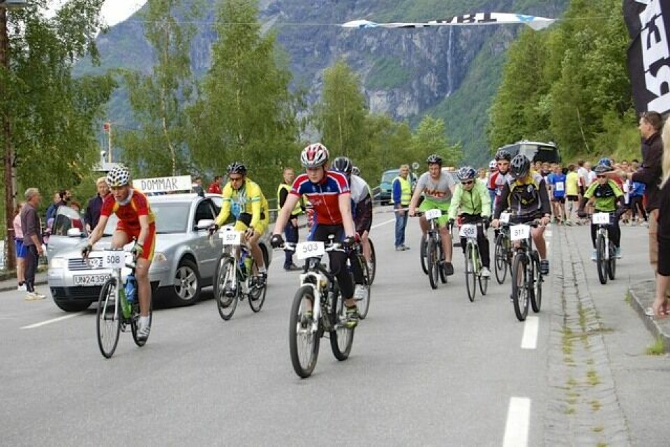 Anita H Evertsen vant i Geiranger