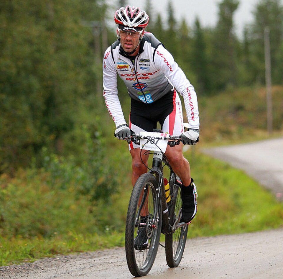Kjell Karlsen først i mål
