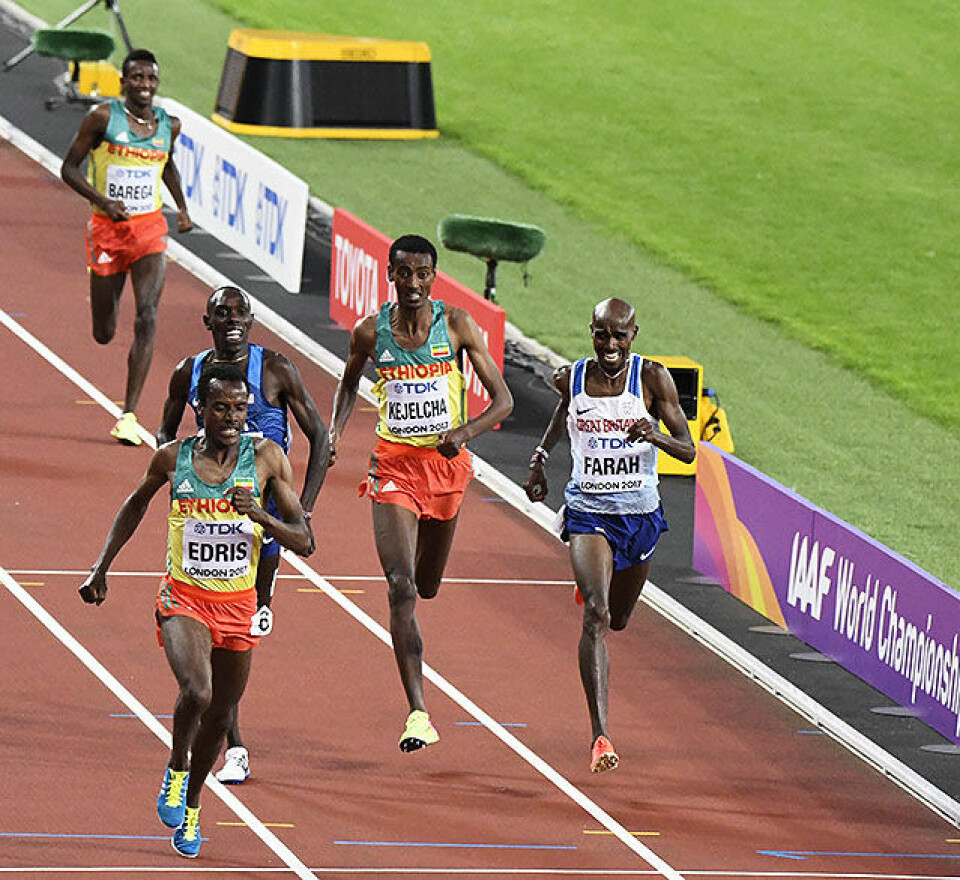 Mo Farahs regjeringstid er over - avslutta med sølv på 5000 m 5000-maalgang_50D5863.jpg