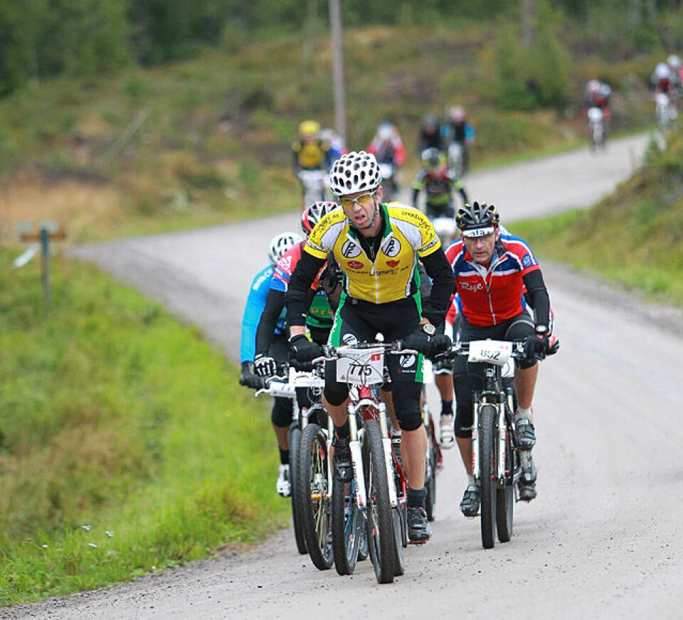 Kjell Karlsen først i mål