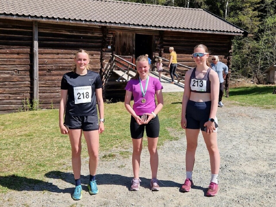 Ole Dåsnes tok løyperekorden i Kvennstuguløpet Tre beste 5 km kvinner.jpg