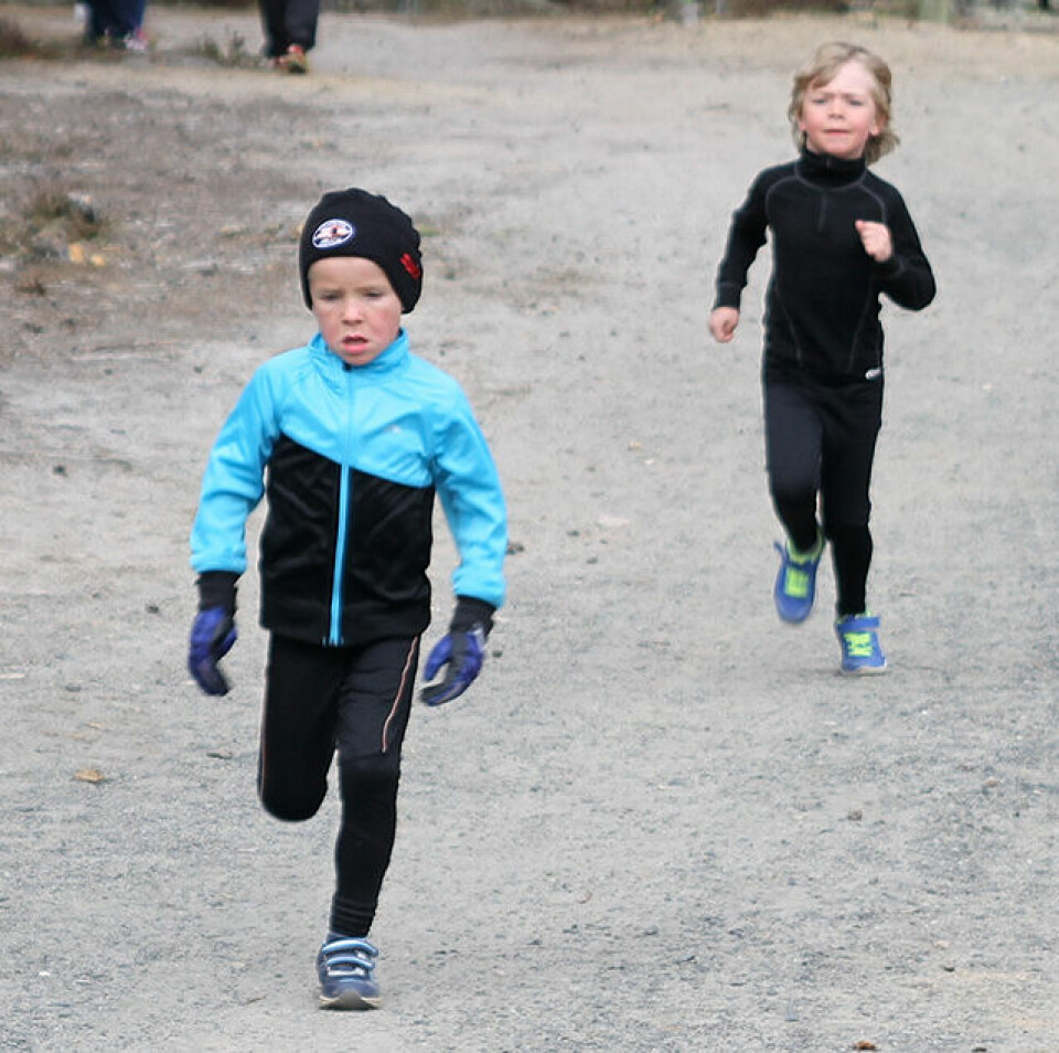 180 løp i gang Elverumtrimmen Gutter_i_maal_700m_