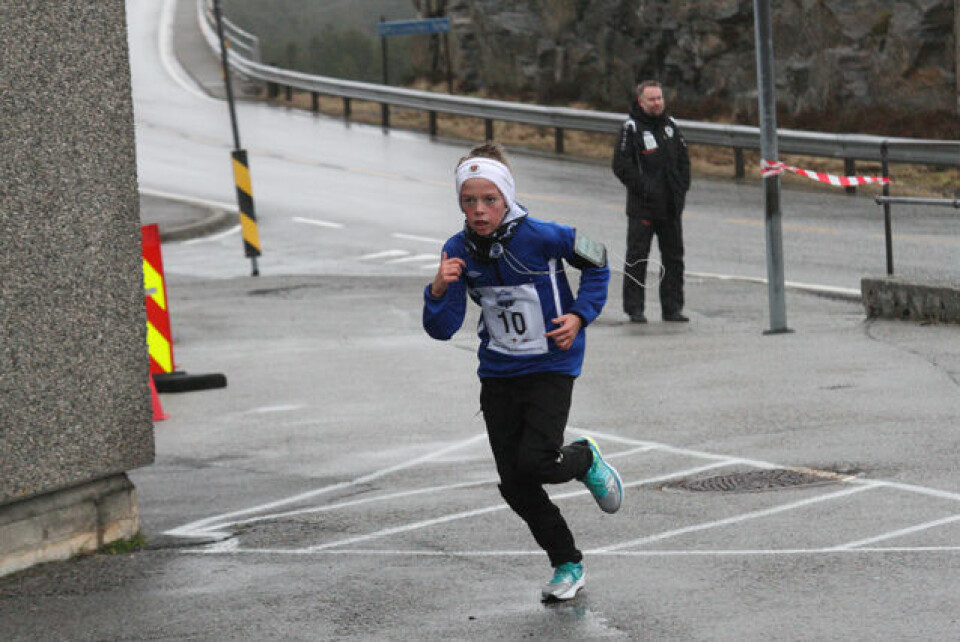 Øyvind Blom først i mål i Skjergards-karusellen i Øygarden IMG_1422.jpg