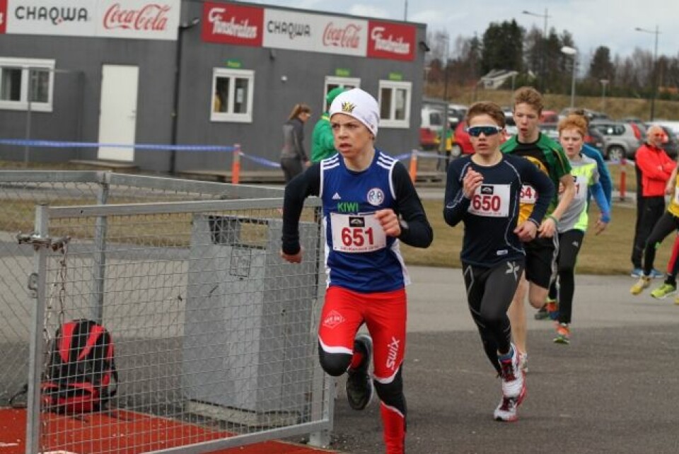Ola Spigseth gir alltid jernet. Her i UKI-karusellens 1. løp i 2016. (Foto: Olav Engen) Ola Spigseth gir alltid jernet. Her i UKI-karusellens 1. løp i 2016. (Foto: Olav Engen)