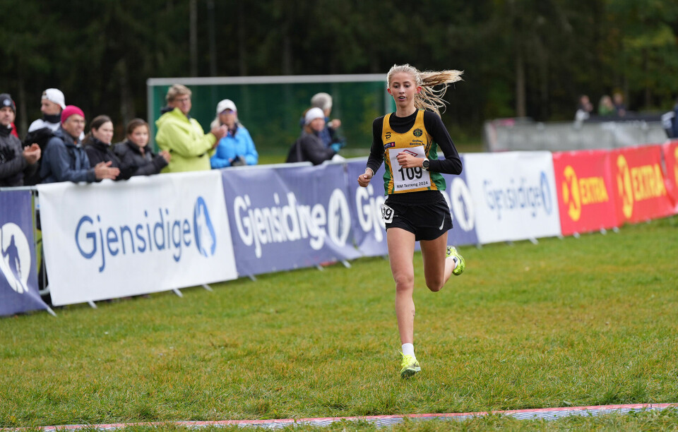 Wilma Anna Bekkemoen Torbiörnsson er en av flere norske medaljekandidater under nordisk mesterskap i terrengløp. (Foto: Einar Børve) Wilma Anna Bekkemoen Torbiörnsson er en av flere norske medaljekandidater under nordisk mesterskap i terrengløp. (Foto: Einar Børve)
