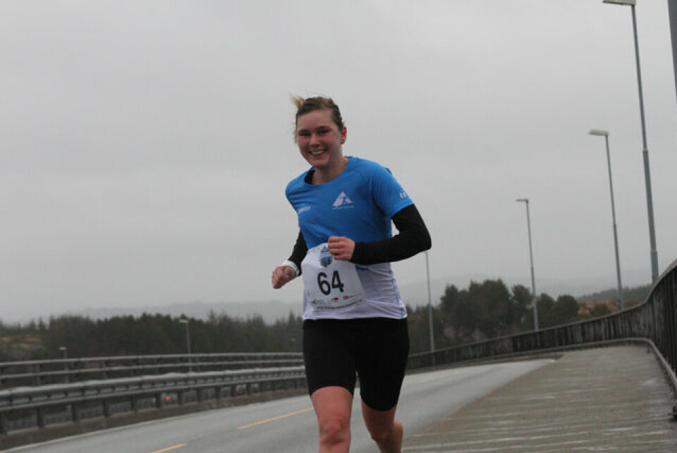 Øyvind Blom først i mål i Skjergards-karusellen i Øygarden IMG_1461.jpg