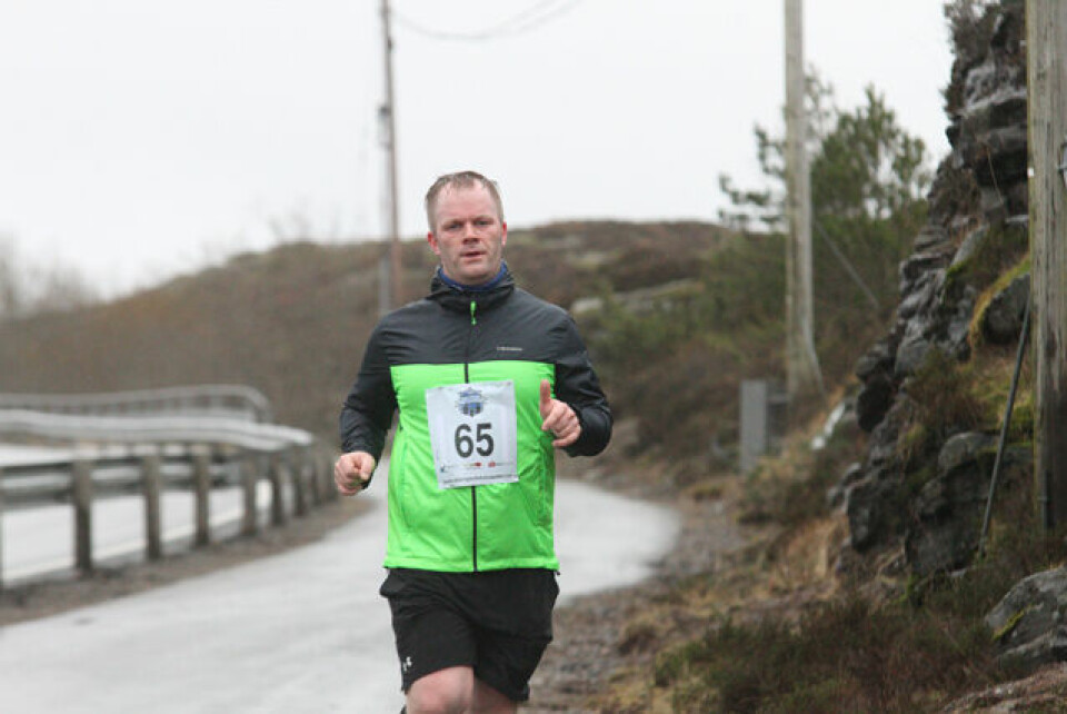 Øyvind Blom først i mål i Skjergards-karusellen i Øygarden IMG_1471.jpg